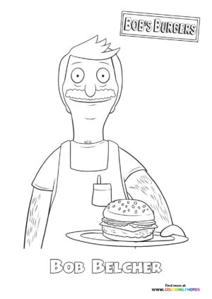 Bob Belcher with Burger