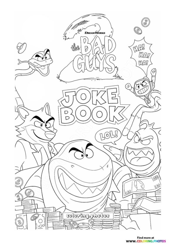 The Bad Guys Joke Book