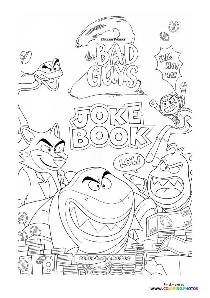 The Bad Guys Joke Book