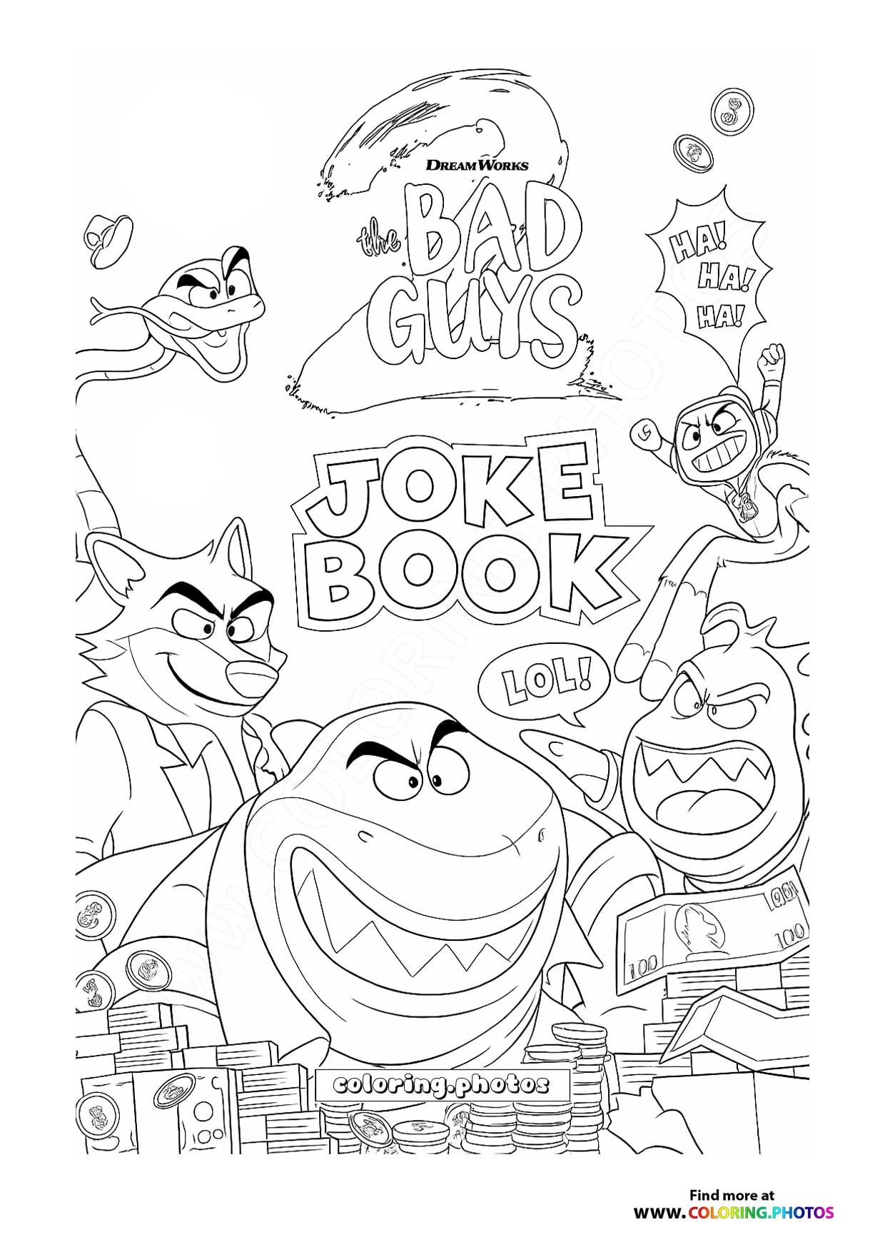 The Bad Guys Joke Book