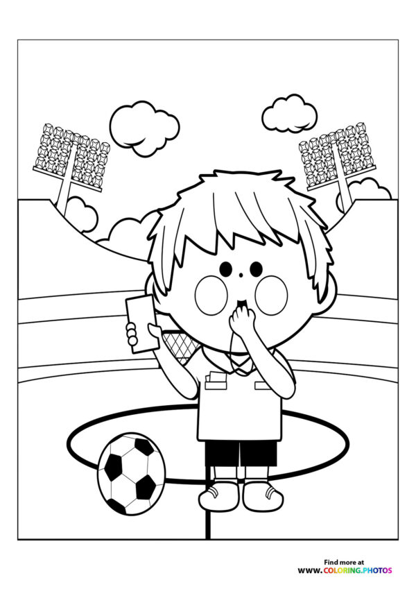 Boy referee