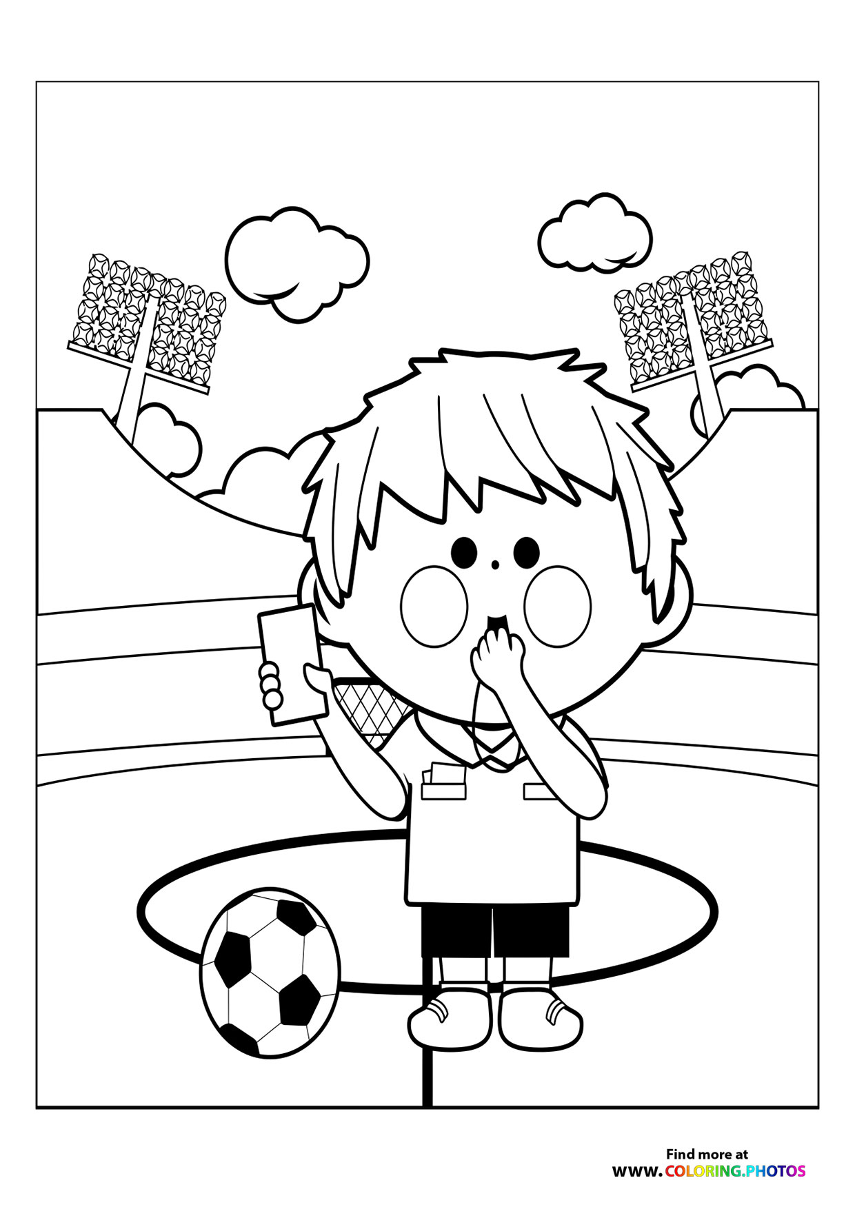 Boy referee
