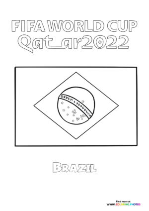 Brazil World Cup flag