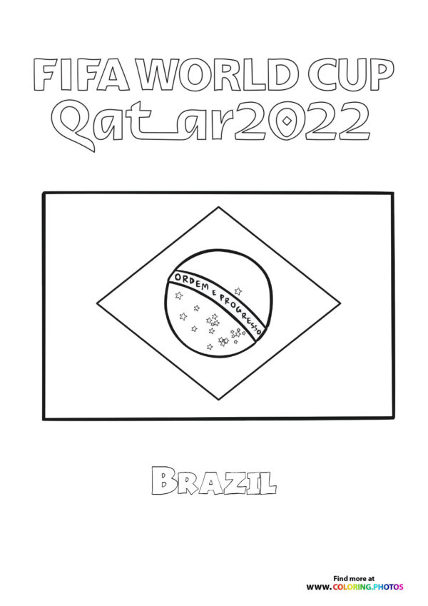 Brazil World Cup flag