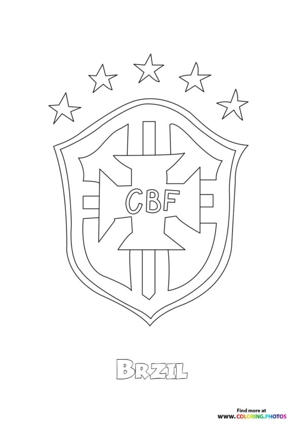 Brazil team logo Copa America 2024