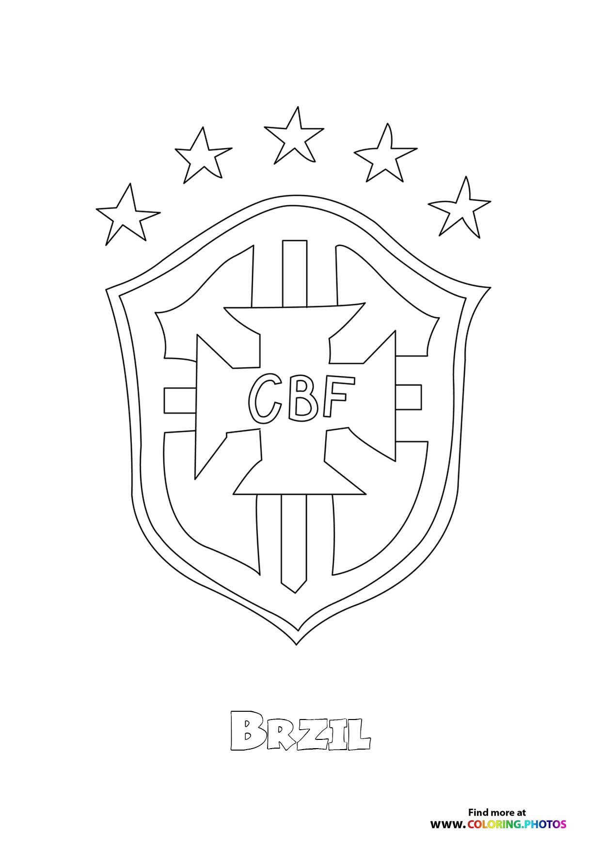 Brazil team logo Copa America 2024