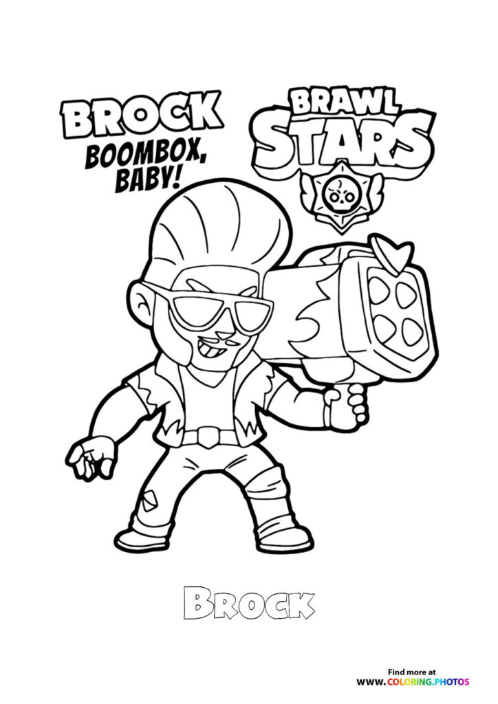 Brock with Boombox