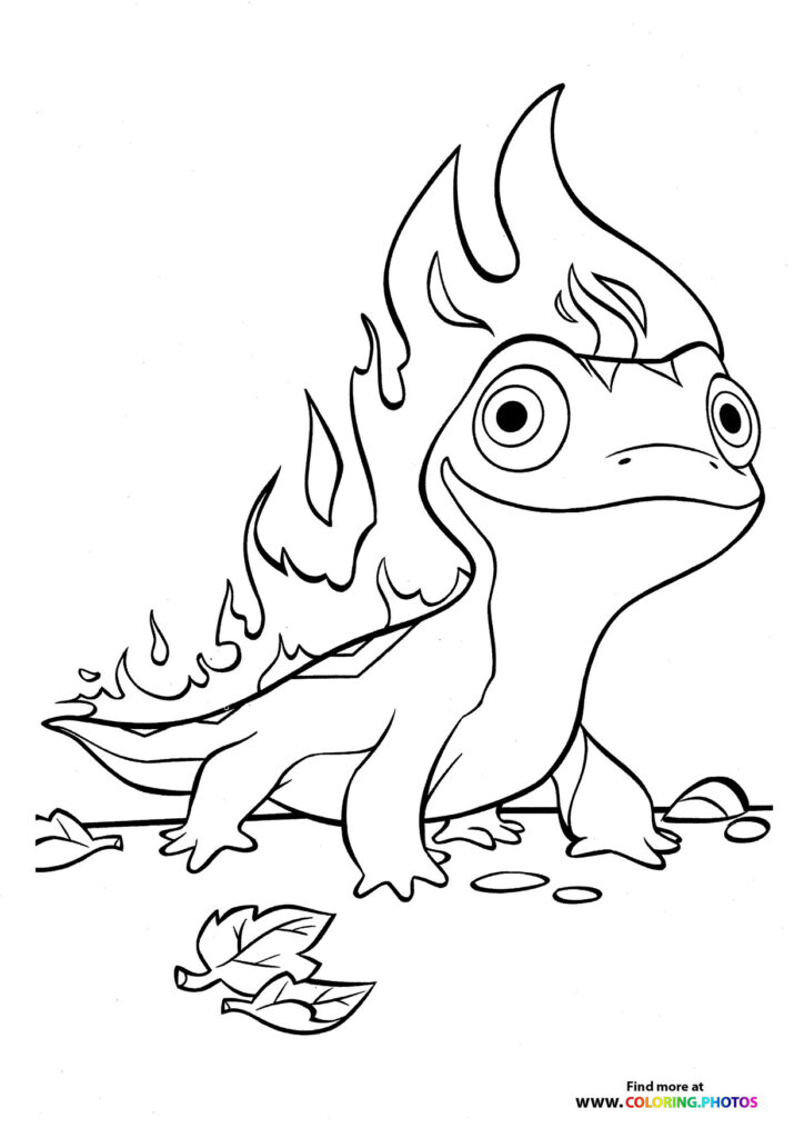 Bruni the Fire Salamander
