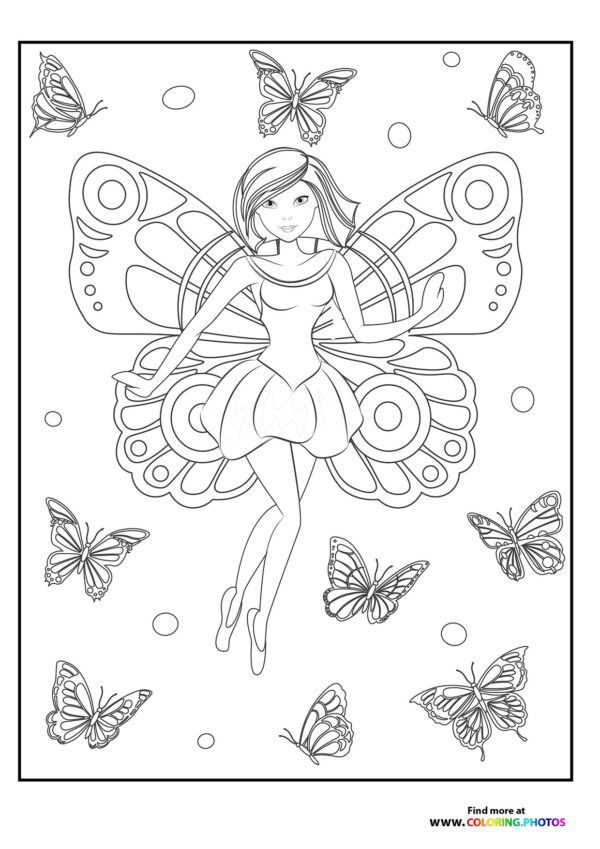 Butterfly fairy