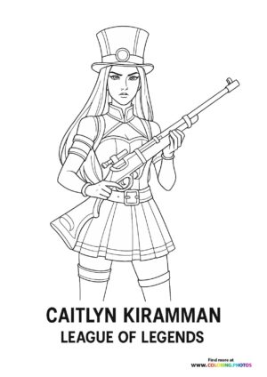 Caitlyn Kiramman with Rifle