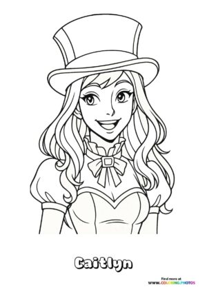 Caitlyn with Top Hat