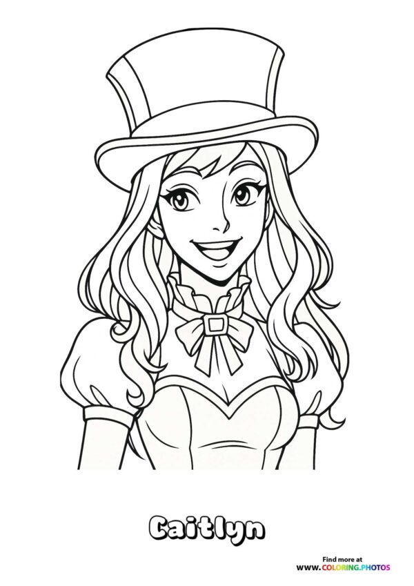 Caitlyn with Top Hat