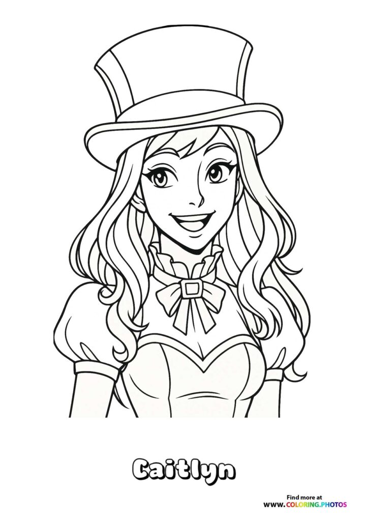 Caitlyn with Top Hat