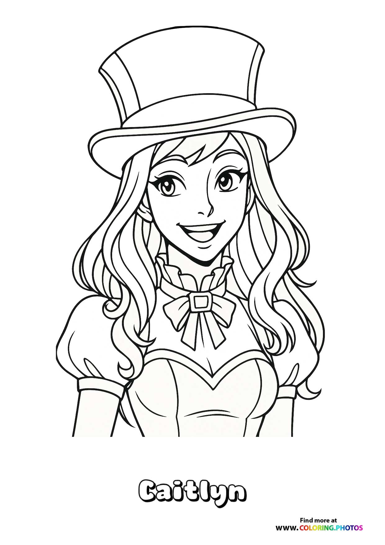 Caitlyn with Top Hat