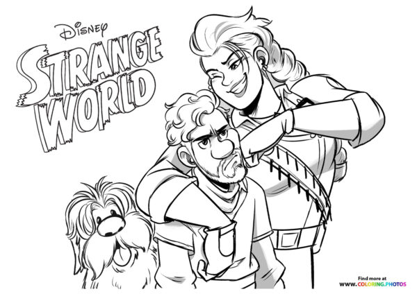 Strange World Characters