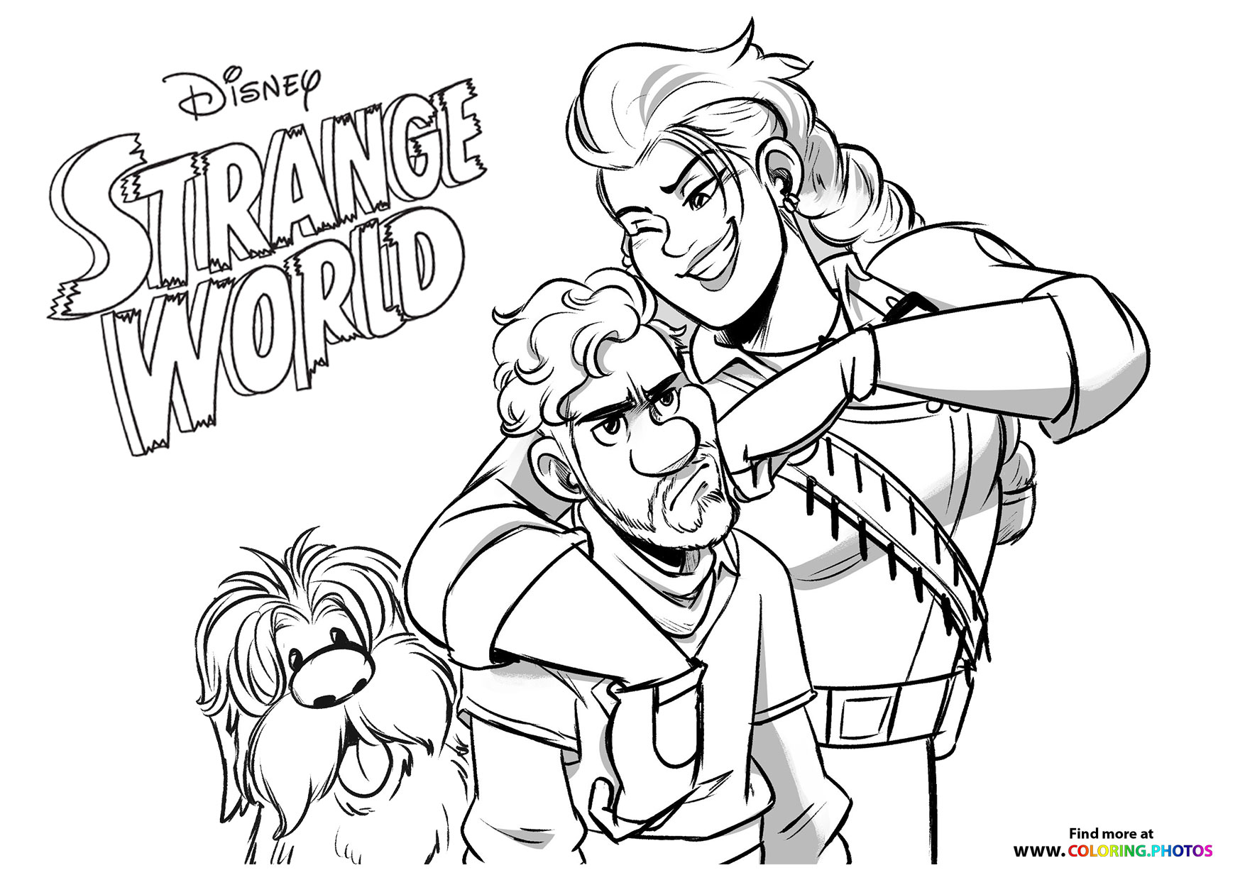 Strange World Characters