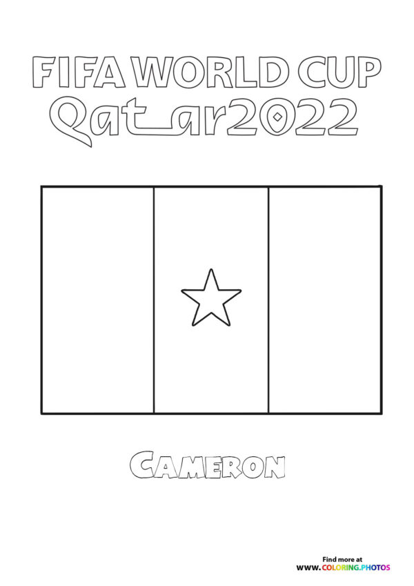 Cameron World Cup flag