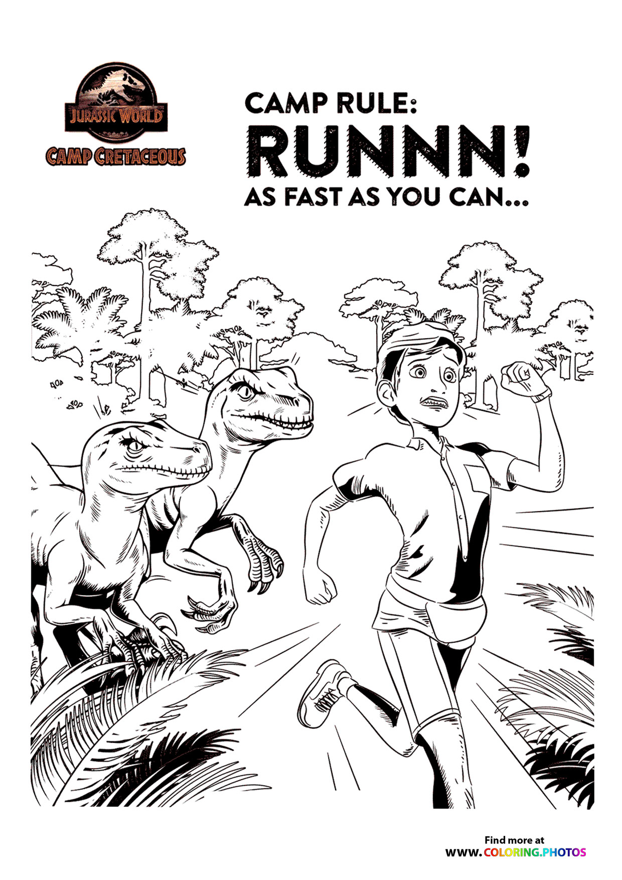 Camp Cretaceous run
