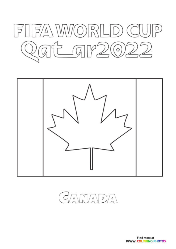 Canada World Cup flag