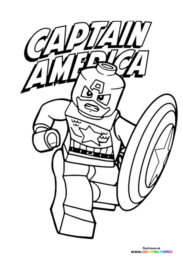 Lego Captain America