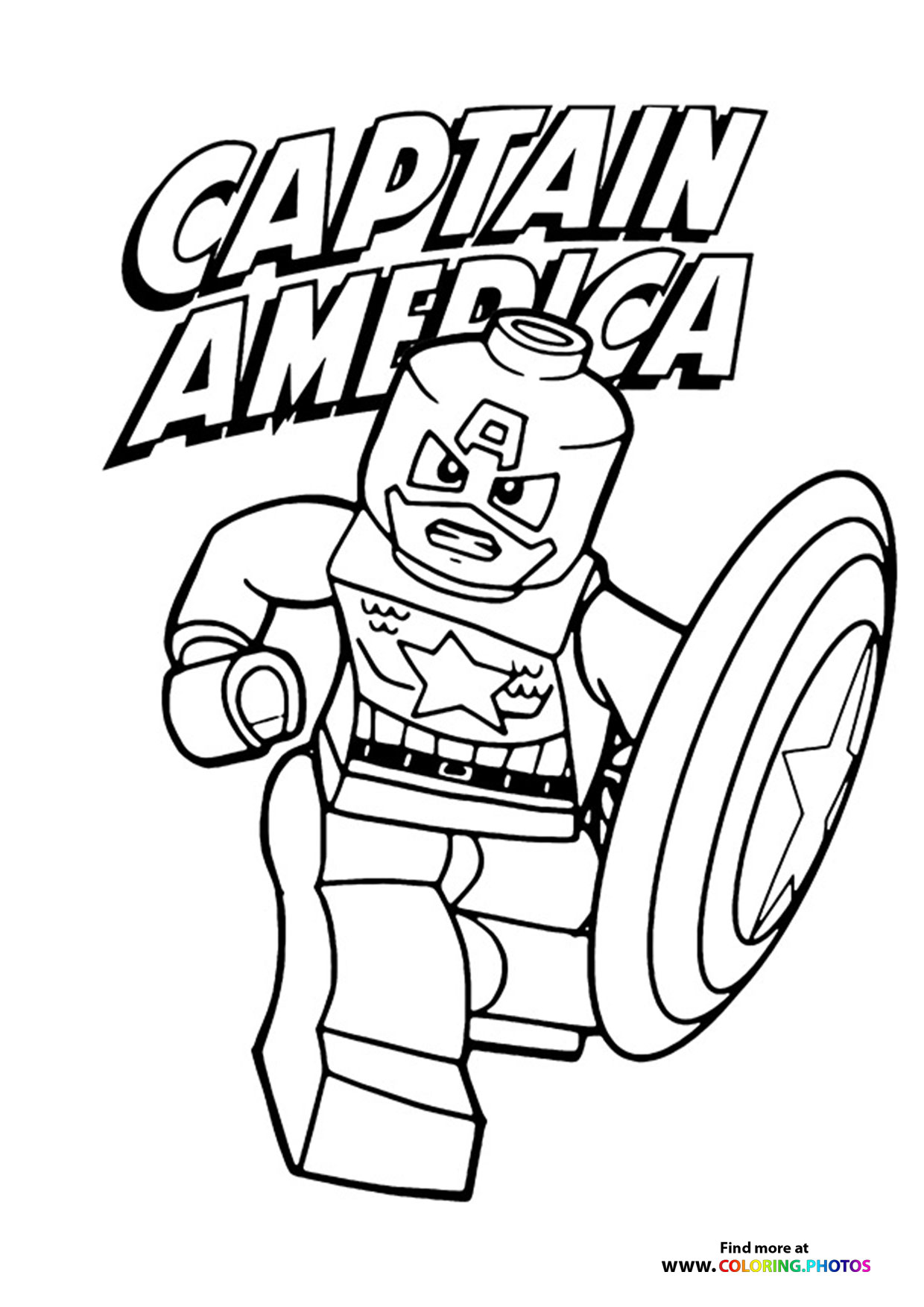 Lego Captain America