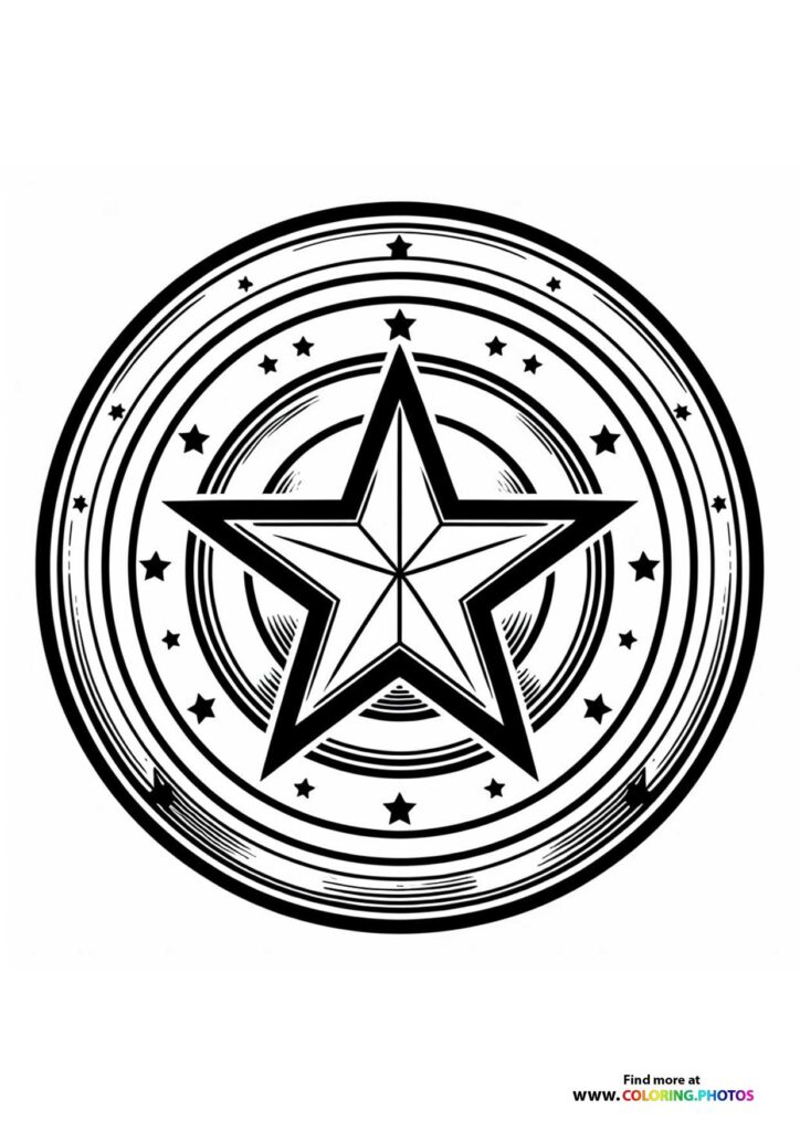 Captain America shield