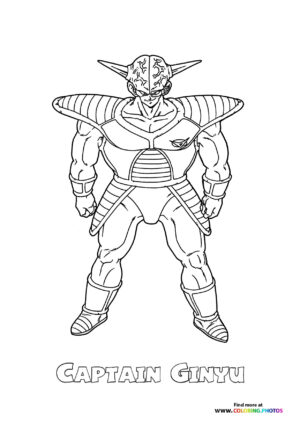 Captain Ginyu Dragon Ball Z