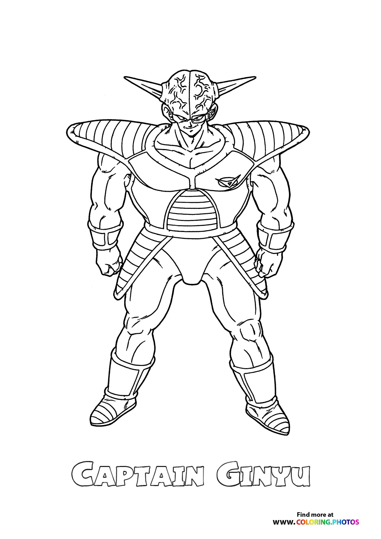 Captain Ginyu Dragon Ball Z