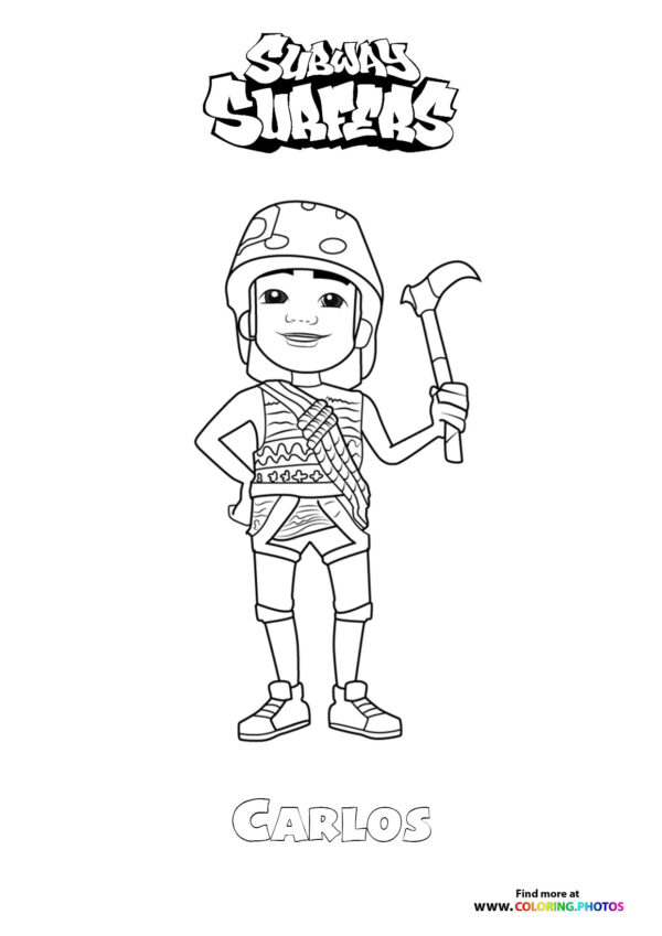 Carlos with Axe