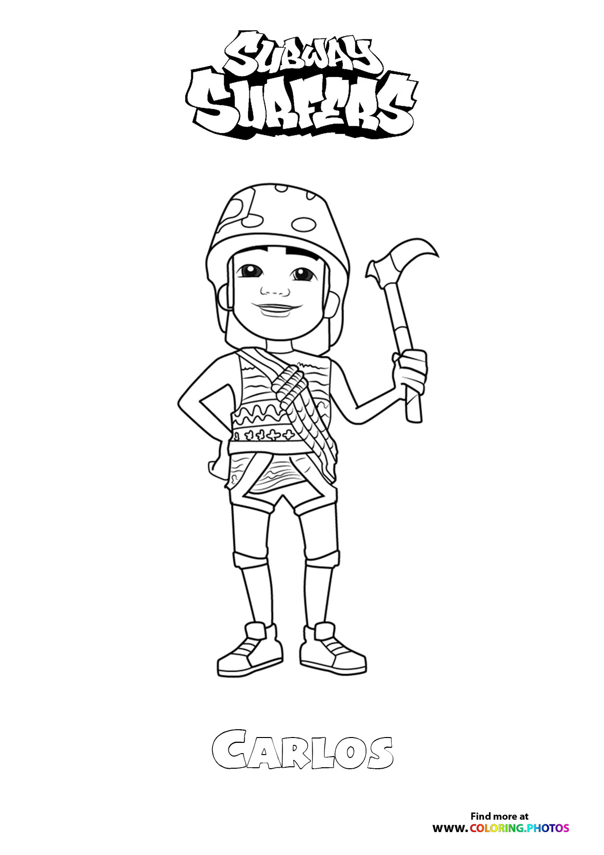 Carlos with Axe