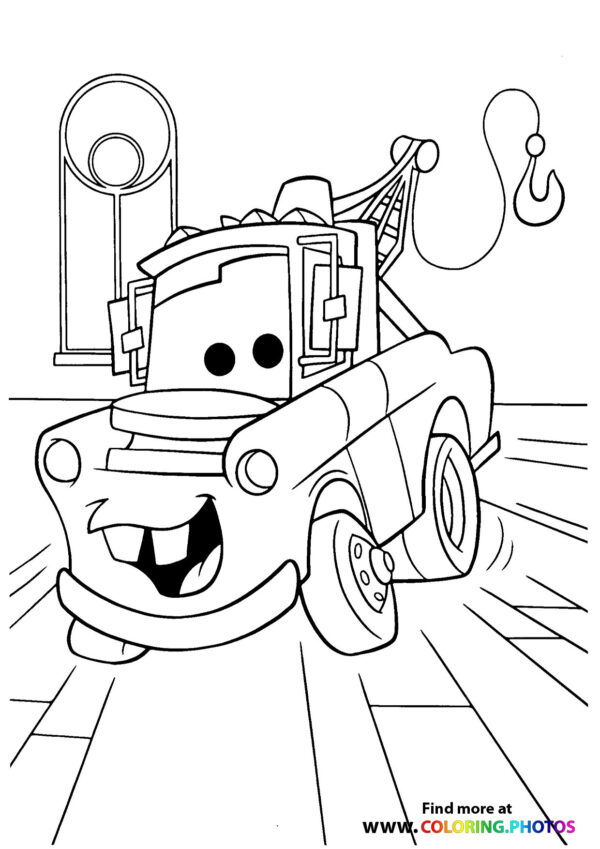 Mater going to work