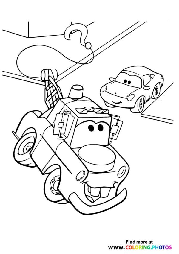 Mater riding on the streets