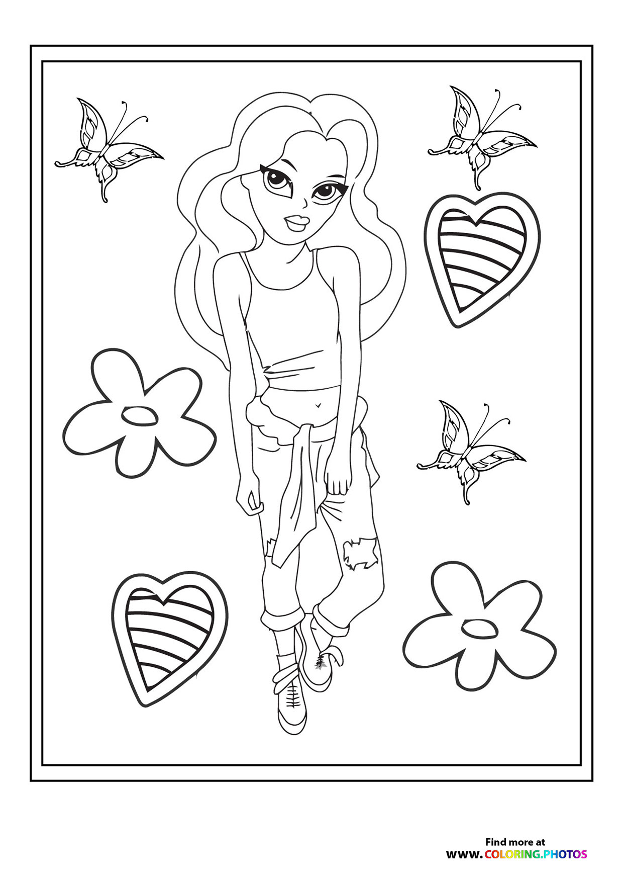 Casual girl