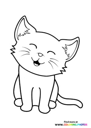 Cat smiling