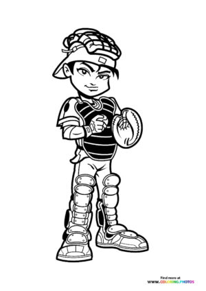 Catcher in baseball