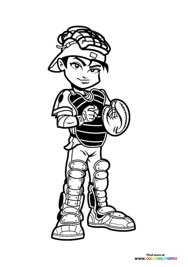 Catcher in baseball