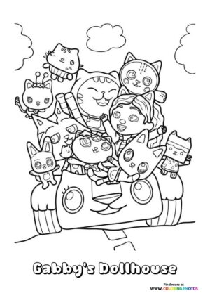 Gabby's Dollhouse Family