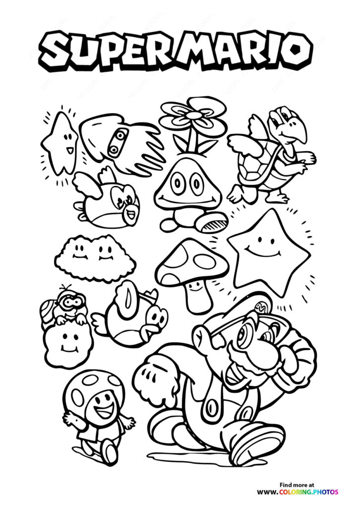 Super Mario Characters
