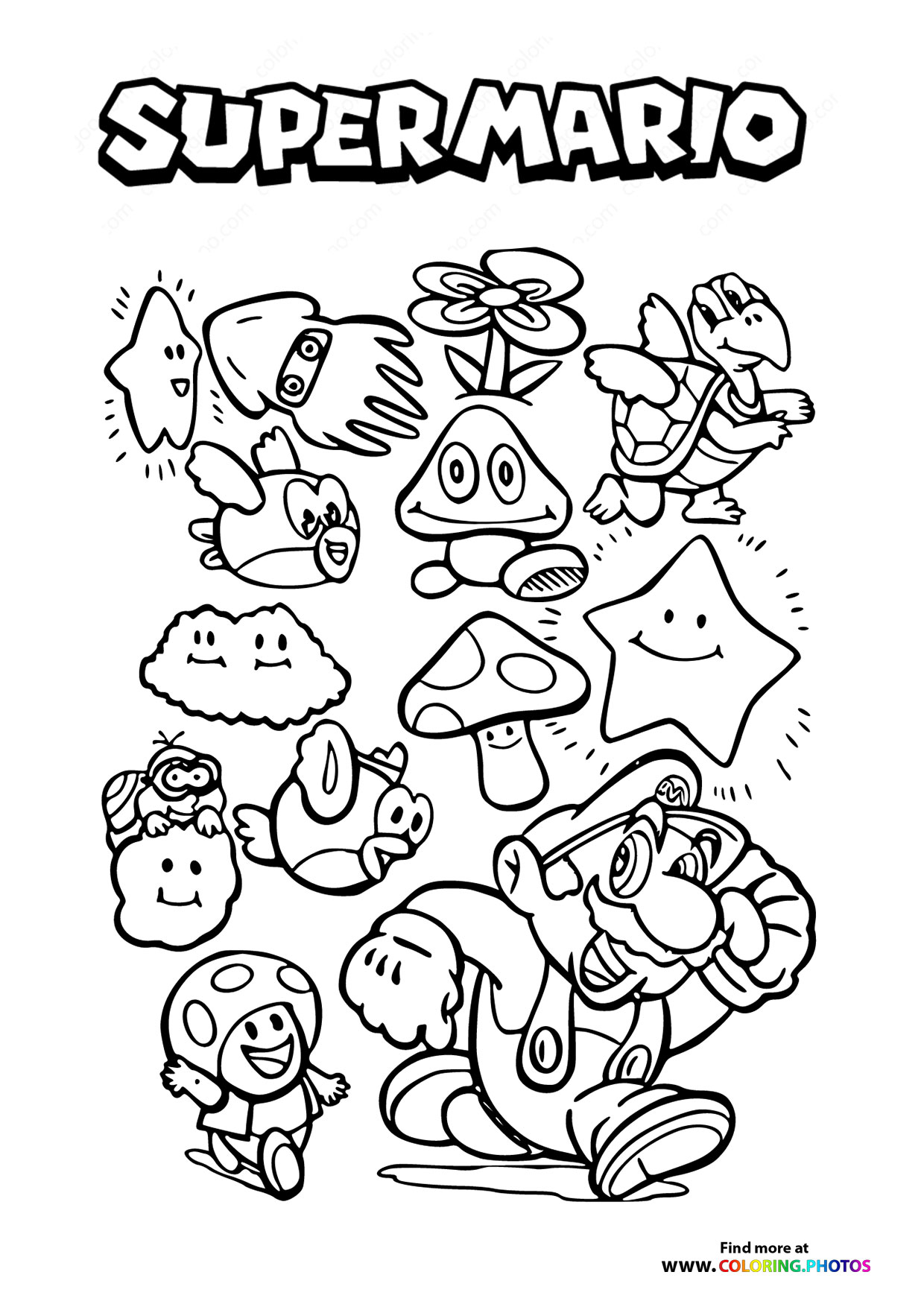 Super Mario Characters