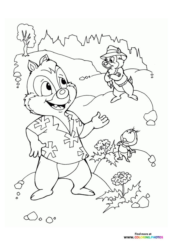 Chip and Dale’s Snowy Adventure