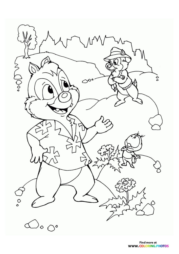 Chip and Dale's Snowy Adventure