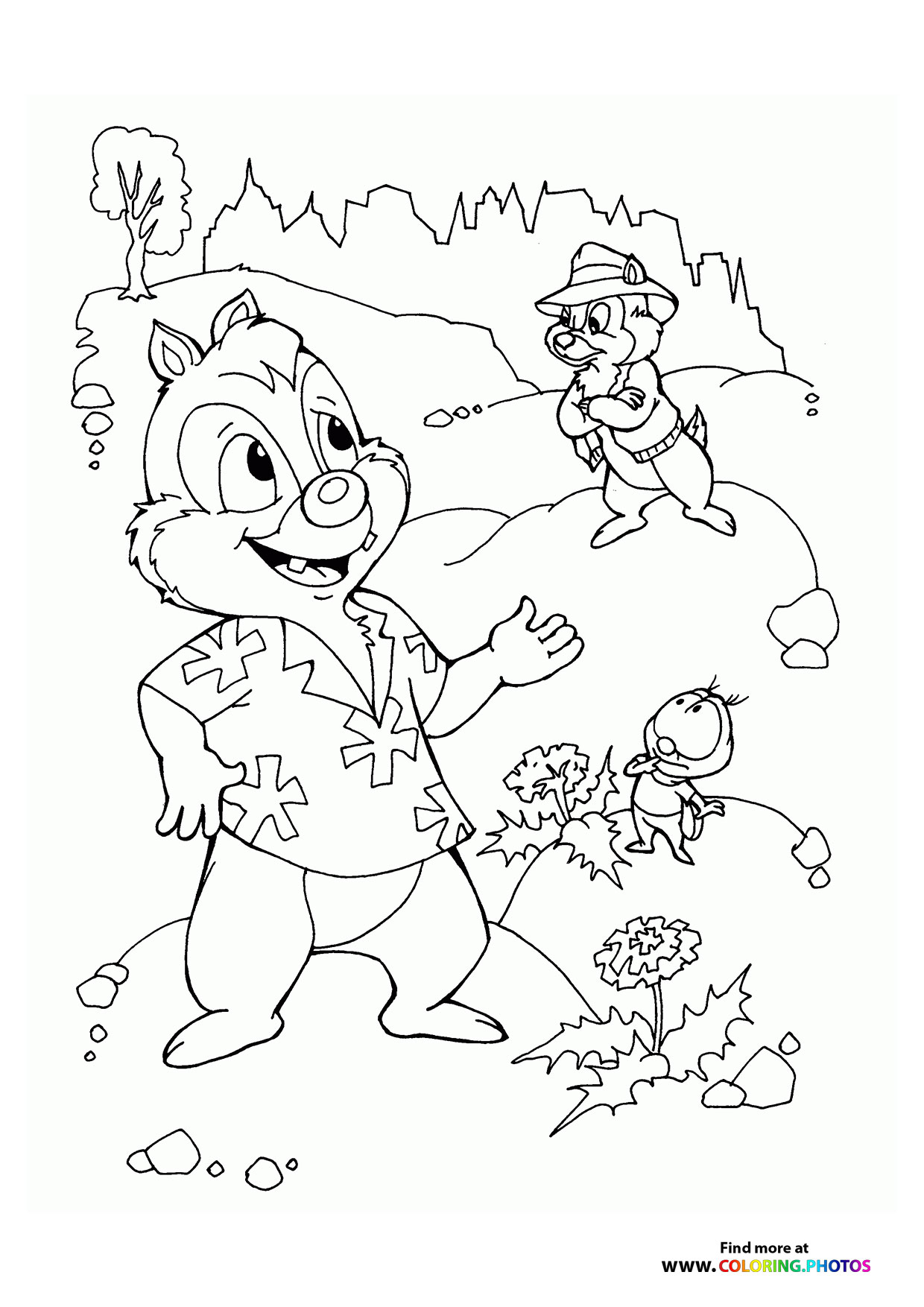 Chip and Dale’s Snowy Adventure