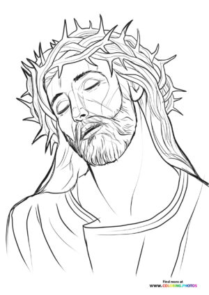 Jesus with Crown of Thorns