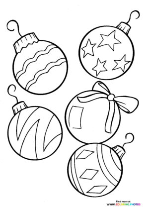 Five Festive Christmas Ornaments