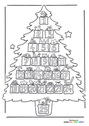 Advent Calendar Tree