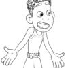 Ciao Alberto coloring page