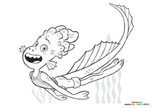 Alberto's Sea Monster Transformation