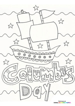 Columbus Day Ship