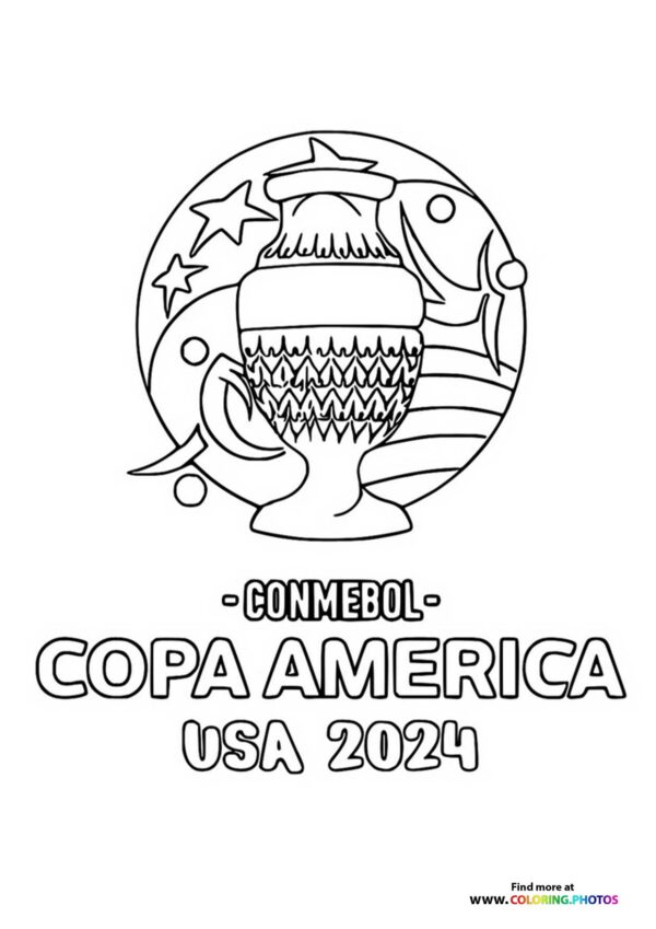 Conmebol Copa America USA 2024 logo