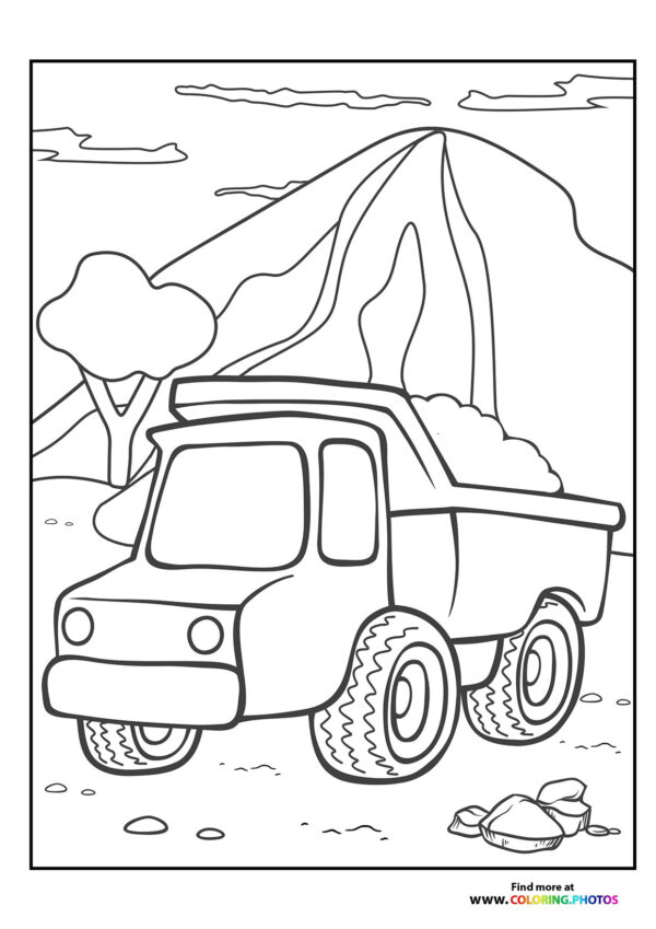 Construction truck